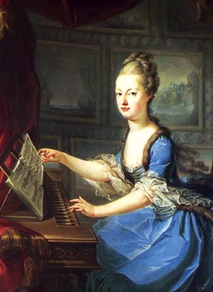 16-year old Princess Marie Antoinette